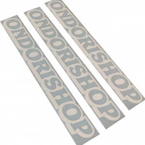 DIE CUT ONDORISHOP WHITE 40CM