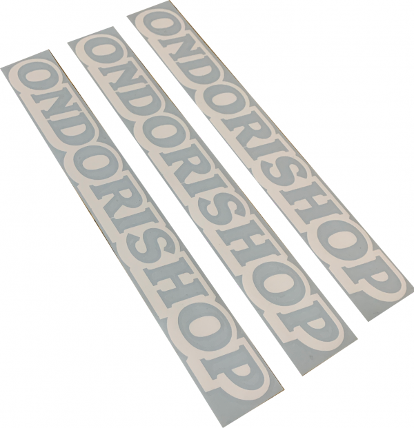DIE CUT ONDORISHOP BLANC 40CM