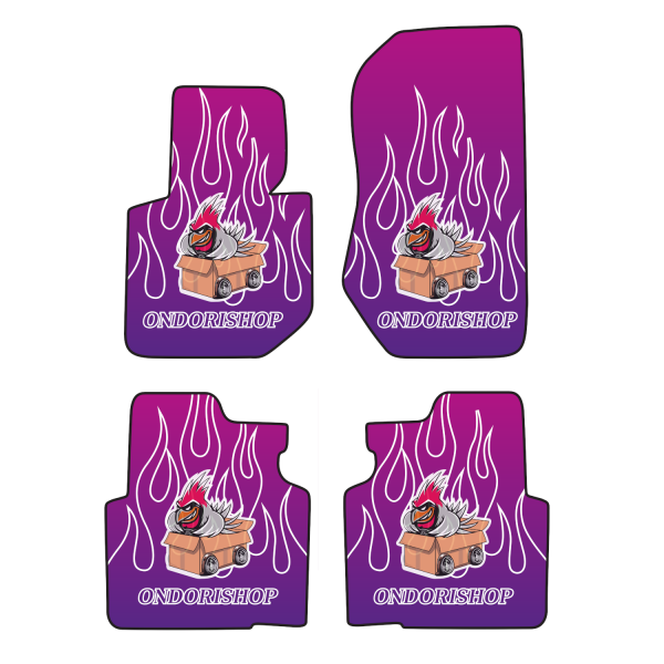 TAPIS VOITURE ONDORISHOP VIOLET